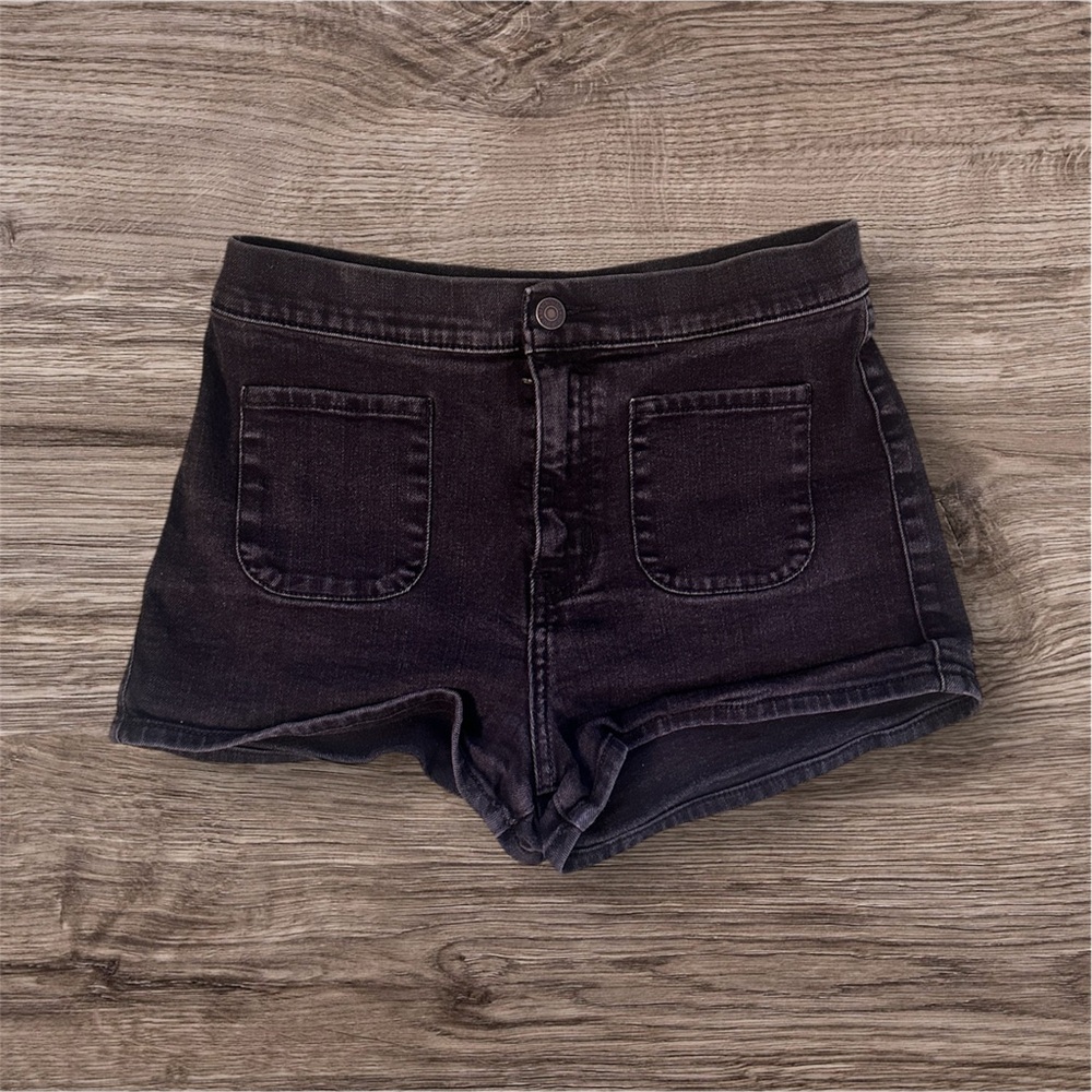 Abercrombie & Fitch Dark Denim Jean Shorts Women’s 6 28